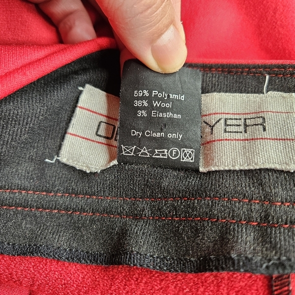 Obermeyer VINTAGE Malta Pant in Rustic Red - Picture 10 of 15